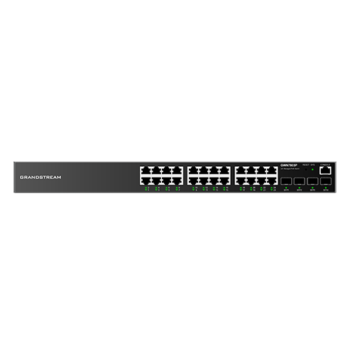 Grandstream GWN7803 Commutateur réseau niveau 2+ à 24 ports non PoE Gigabit Manageable 